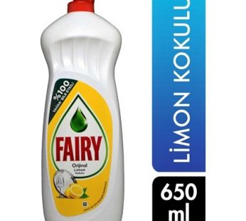 Fairy Bulaşık Deterjanı Limon 650 ml