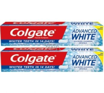 Colgate Advanced White 2*75ml Diş Macunu