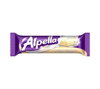 Ülker Alpella 3Gen Beyaz Çikolatalı Gofret 28 g