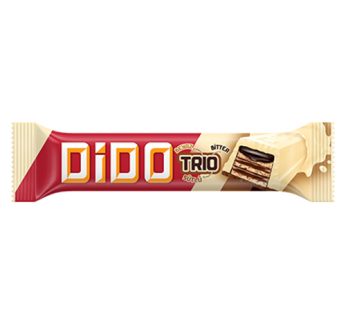 Dido Trio Beyaz-Sütlü-Bitter Çikolatalı Gofret 36.5G